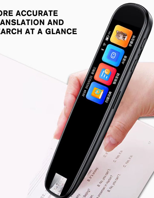 Load image into Gallery viewer, Translator 112 Languages Offline WIFI Scanning Translation Translator Instant Voice Scan Cheap Smart and High Marker Pen Qu R8B3

