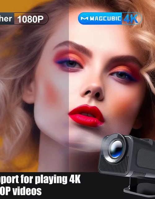 Load image into Gallery viewer, Android 11 390ANSI HY320 Projector 4K Native 1080P Dual Wifi6 BT5.0 Cinema Outdoor Portable Projetor Upgrated HY300
