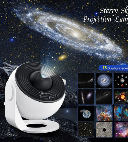 13 in 1 Star Projector, Planetarium Galaxy Projector for Bedroom, Aurora Projector, Night Light Projector for Kids Adults
