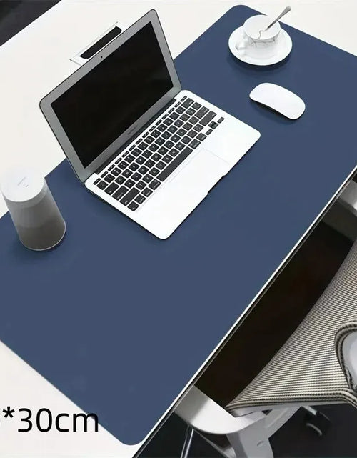 Load image into Gallery viewer, 1 Pcs Large Size 60*30Mm Office Desk Protector Mat PU Leather Waterproof Mouse Pad Desktop Keyboard Desk Pad Gaming Mousepad
