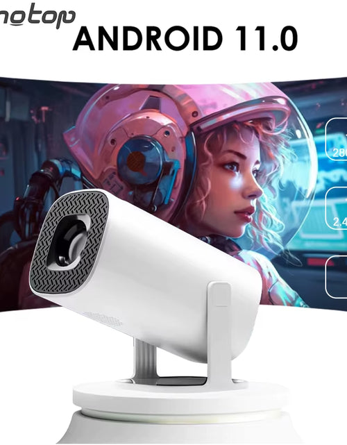 Load image into Gallery viewer, P30 Smart Mini Projector Android 11 Wifi6 Support 4K 1080P BT5.0 Projector 1280*720P Home Cinema Portable Projector
